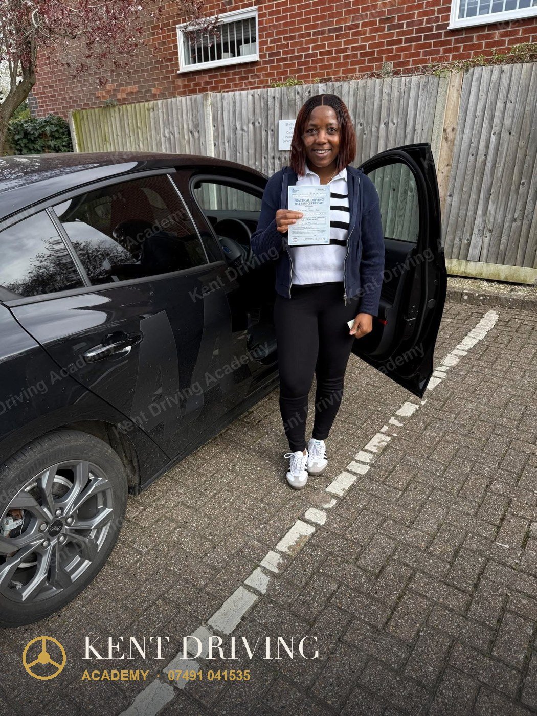 Kent Driving Academy learner who passed their driving test