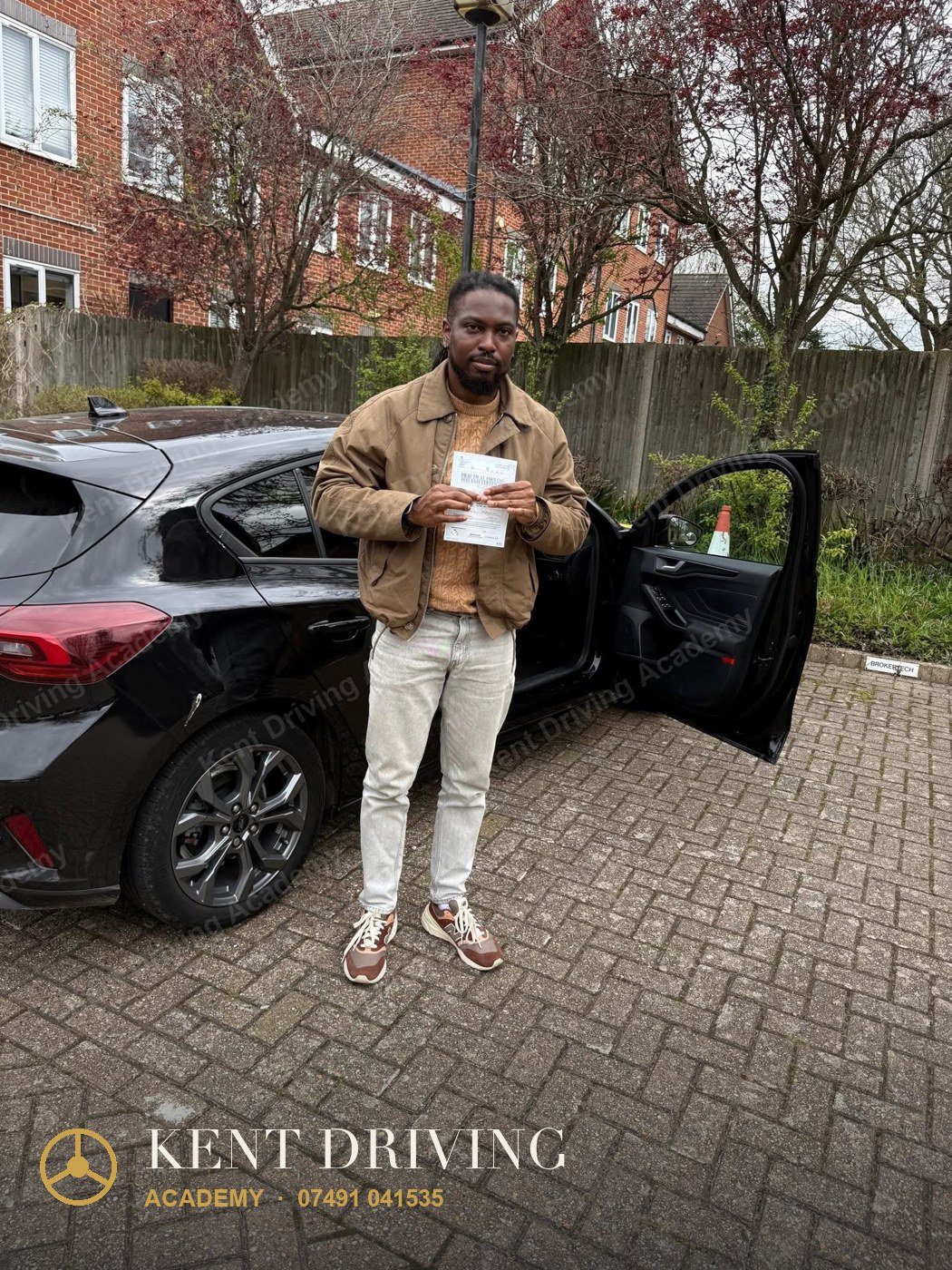 Kent Driving Academy learner who passed their driving test