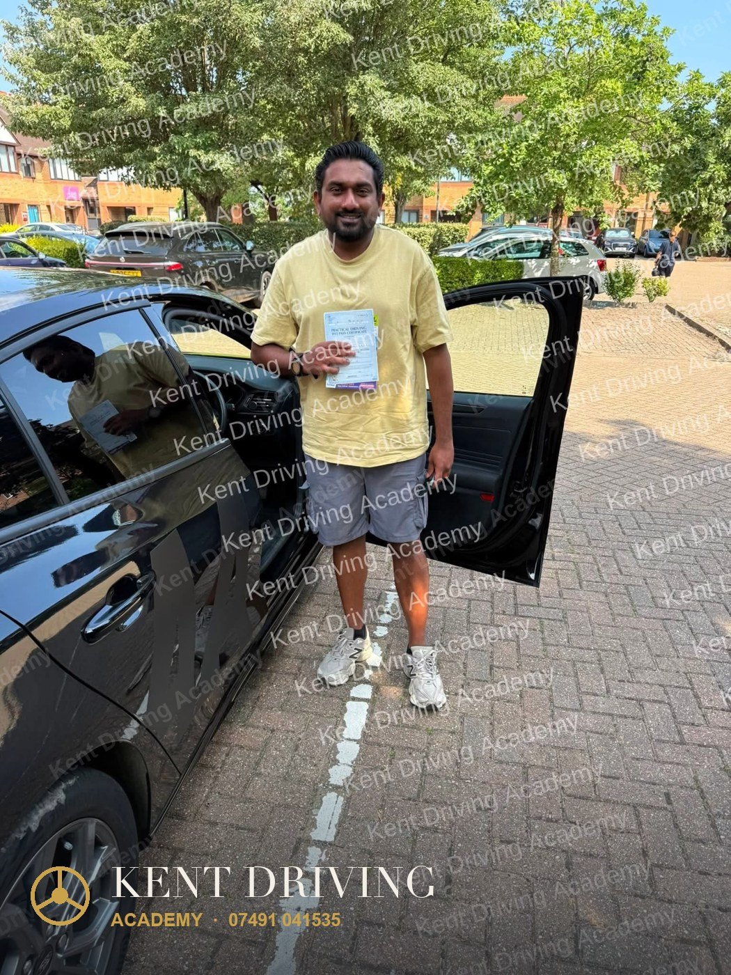 Kent Driving Academy learner who passed their driving test